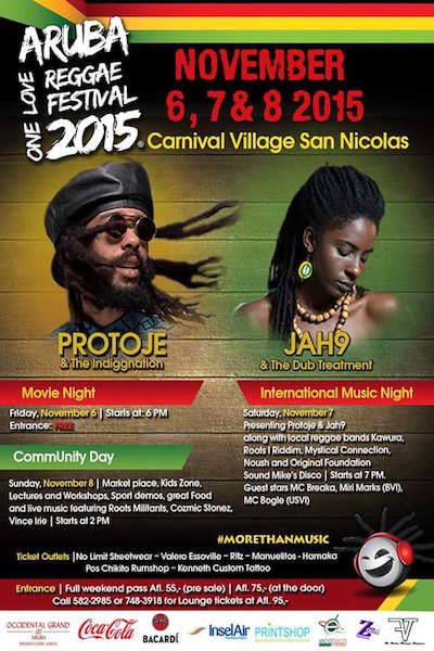 Aruba Reggae Festival 2015