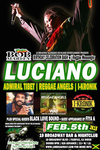 Bob Marley Birthday Celebration Bash 2015