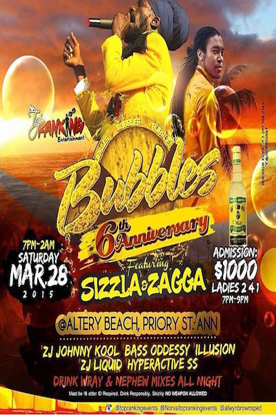 Bubbles Anniversary 2015