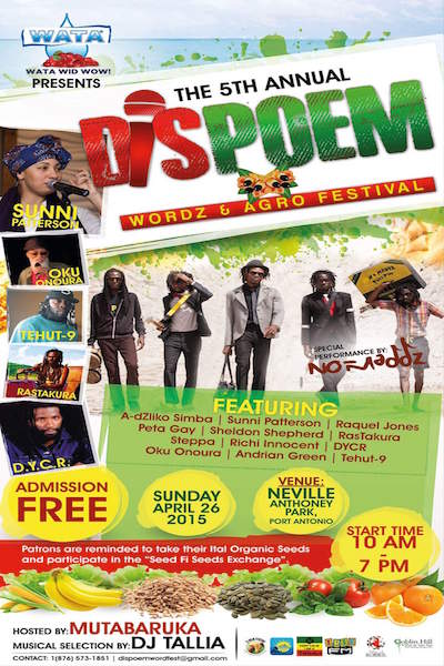 Dis Poem Wordz & Agro Festival 2015