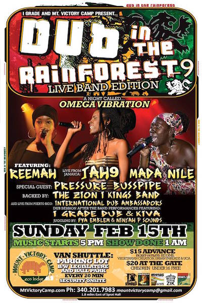Dub In The Rainforest 2015