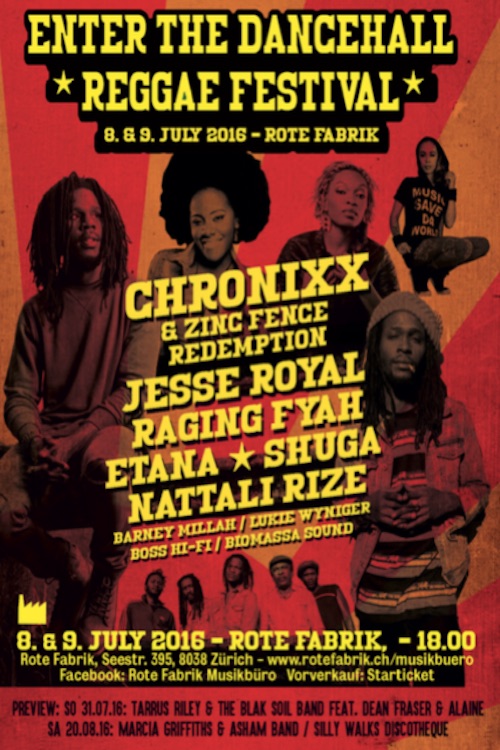 Enter The Dancehall Reggae Festival 2016