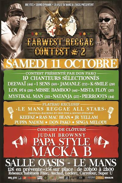 Farwest Reggae Contest 2014