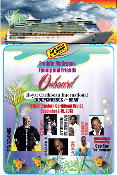 Freddie McGregor - Family & Friends Cruise 2013