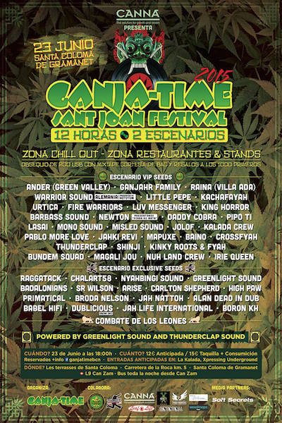 Ganja-Time Sant Joan Festival 2015