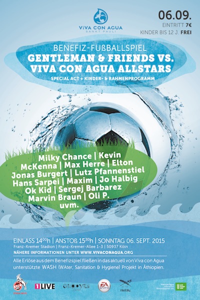 Gentleman & Friends vs. Viva Con Agua Allstars 2015