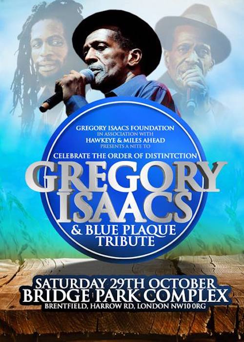 Gregory Isaacs - Order of Distinction & Blue Plaque Tribute 2016