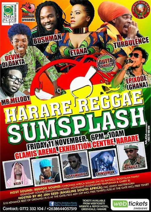 Harare Reggae Festival 2016