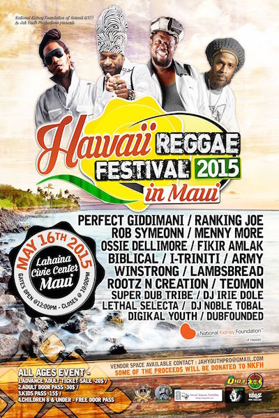 Hawaii Reggae Festival 2015