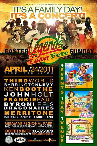 The Legends Easter Fete