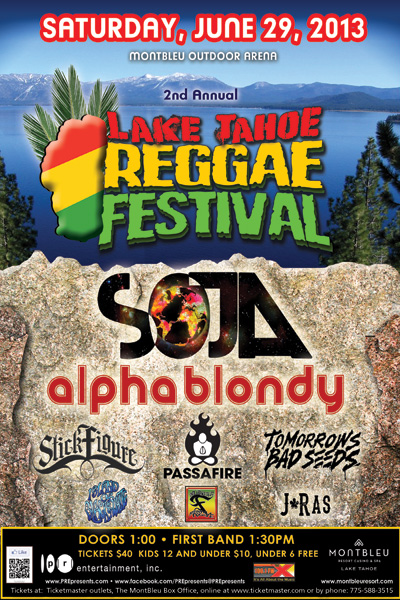 Lake Tahoe Reggae Festival 2013