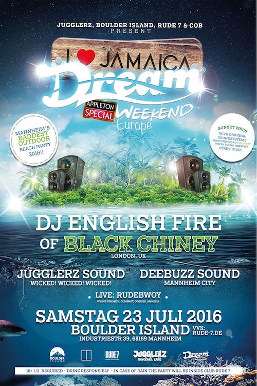 I Love Jamaica Dream Weekend Europe 2016