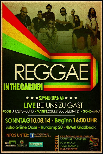 Reggae In The Garden 2014