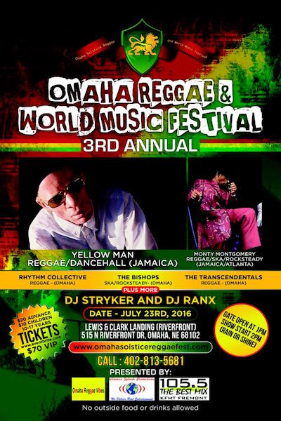 Omaha Reggae & World Music Festival 2016