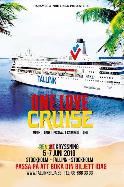 One Love Cruise 2016 - Sweden