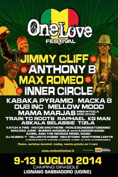 One Love Festival 2014 - Italy