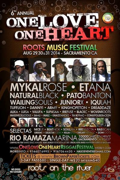 One Love One Heart Roots Music Festival 2014