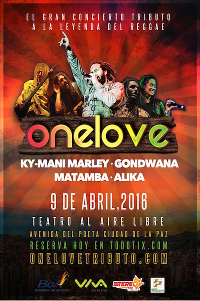 One Love Tributo 2016