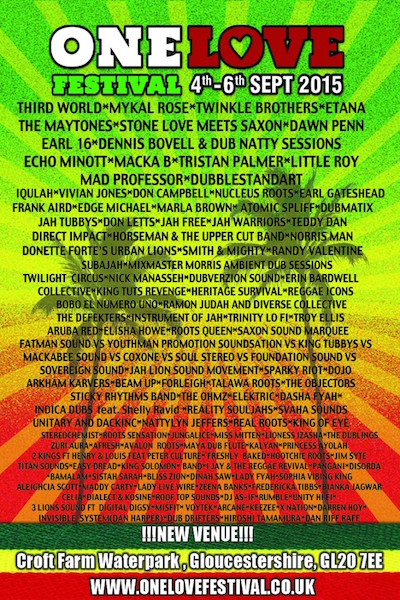 One Love Festival 2015 - UK