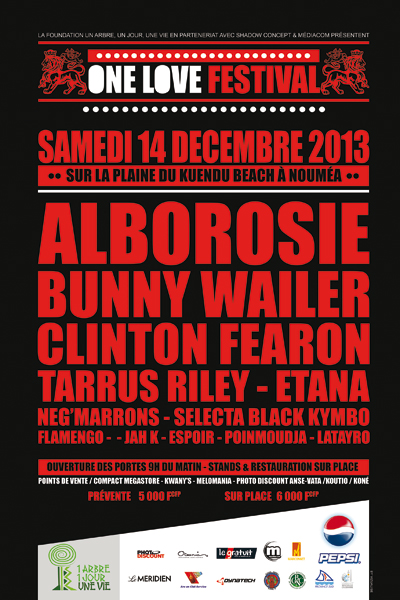 One Love Festival 2013 - New Caledonia