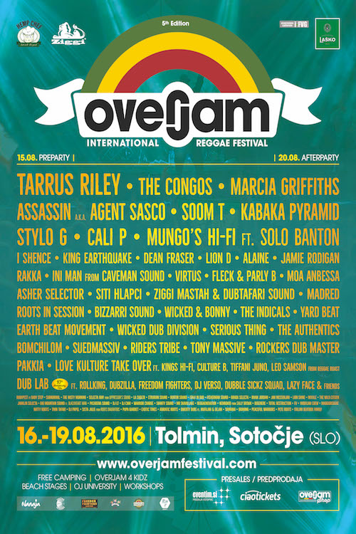 Overjam Reggae Festival 2016