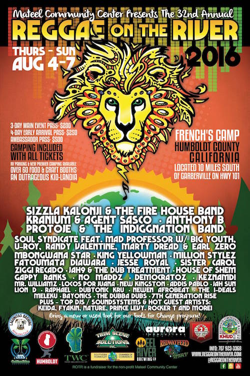 Reggae On The River 2016