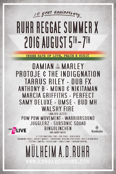 Ruhr Reggae Summer 2016