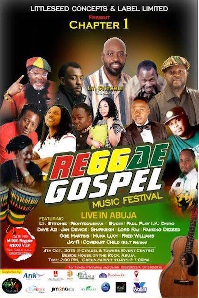 Reggae Gospel Music Festival 2015
