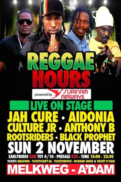 Reggae Hours 2014