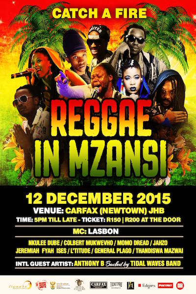 Reggae in Mzansi 2015