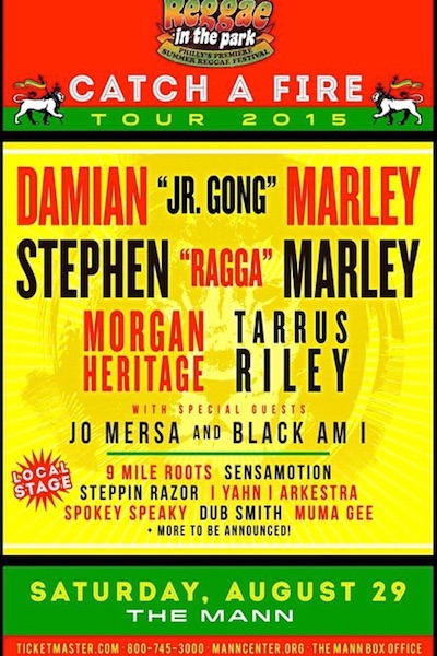 Reggae In The Park 2015