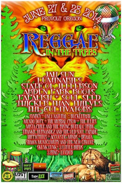Reggae In The Trees 2014