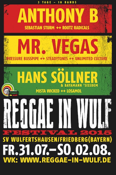 Reggae In Wulf 2015