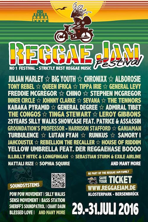 Reggae Jam 2016