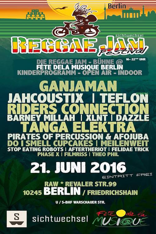 Reggae Jam - Fete De La Musique 2016