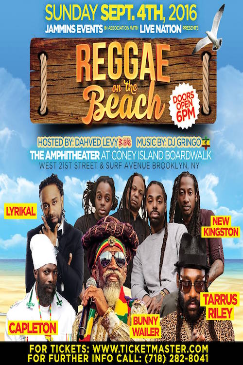 Reggae On The Beach 2016