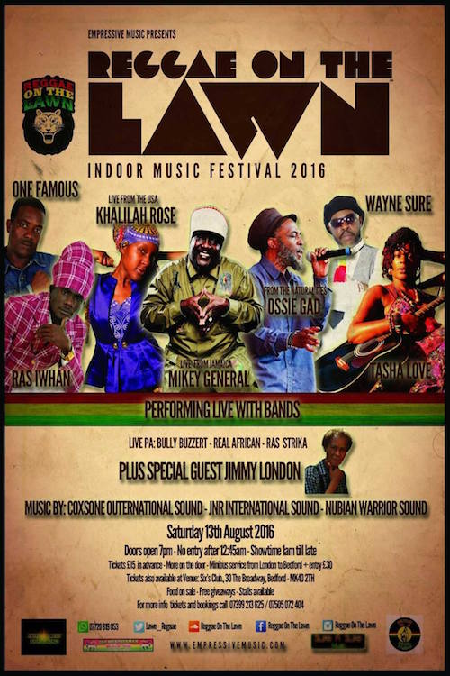 Reggae On The Lawn 2016