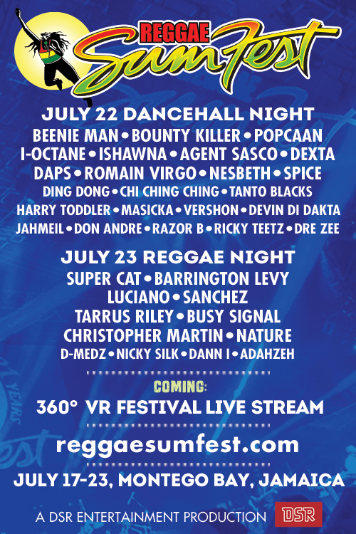 Years Reggae Sumfest 2022