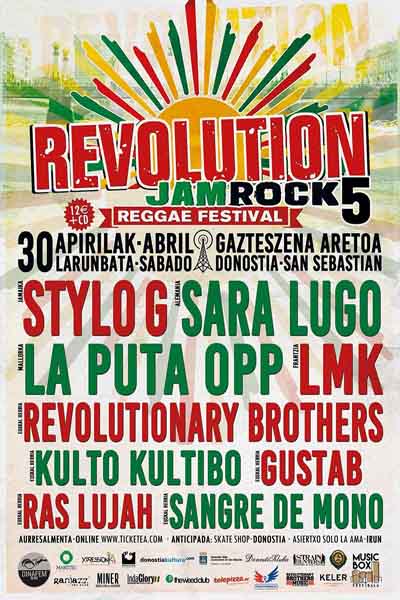 Revolution Jamrock Reggae Festival 2016