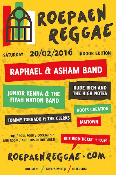 Roepaen Reggae Festival 2016