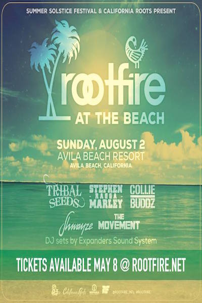 Rootfire At The Beach 2015