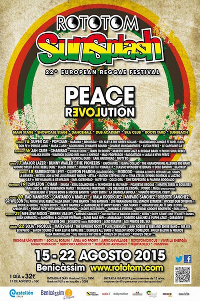 Rototom Sunsplash 2015