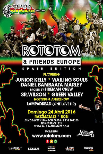 Rototom & Friends - Barcelona 2016