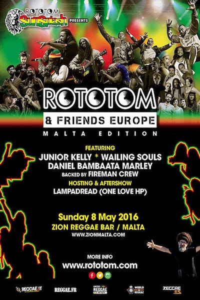 Rototom & Friends - Malta 2016