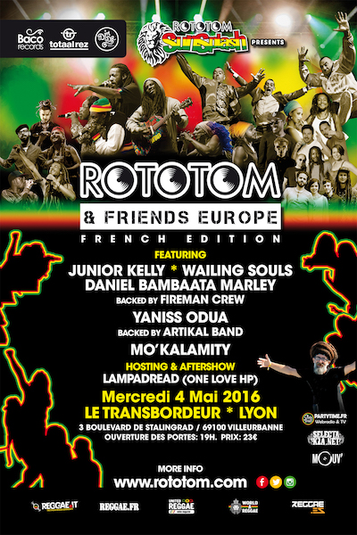 Rototom & Friends - Lyon 2016