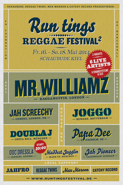 Run Tings Reggae Festival 2014