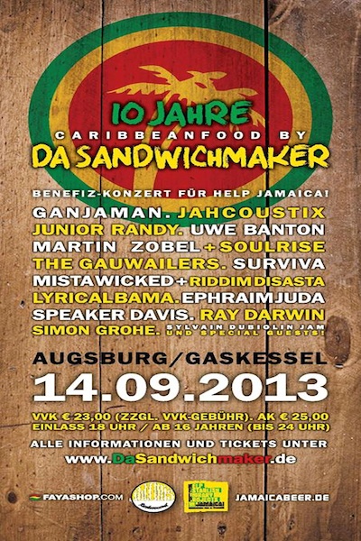 10 Jahre Da Sandwichmaker