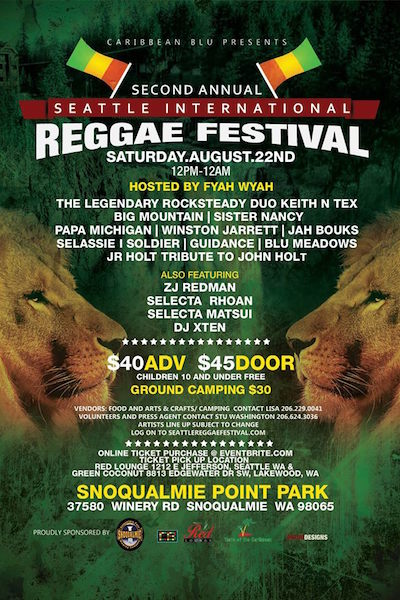 Seattle International Reggae Festival 2015