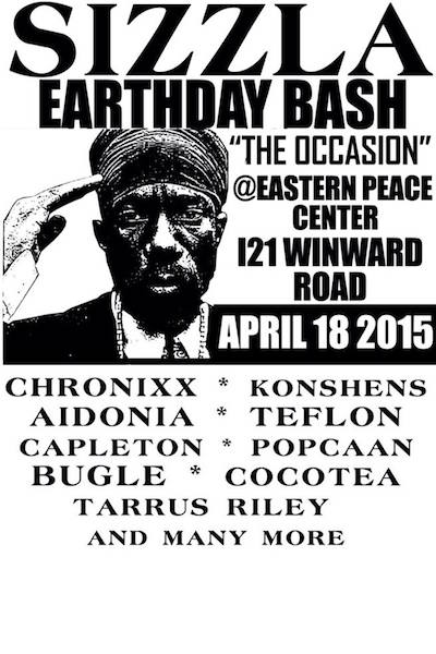 Sizzla Earthday Bash 2015