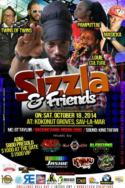 Sizzla & Friends 2014